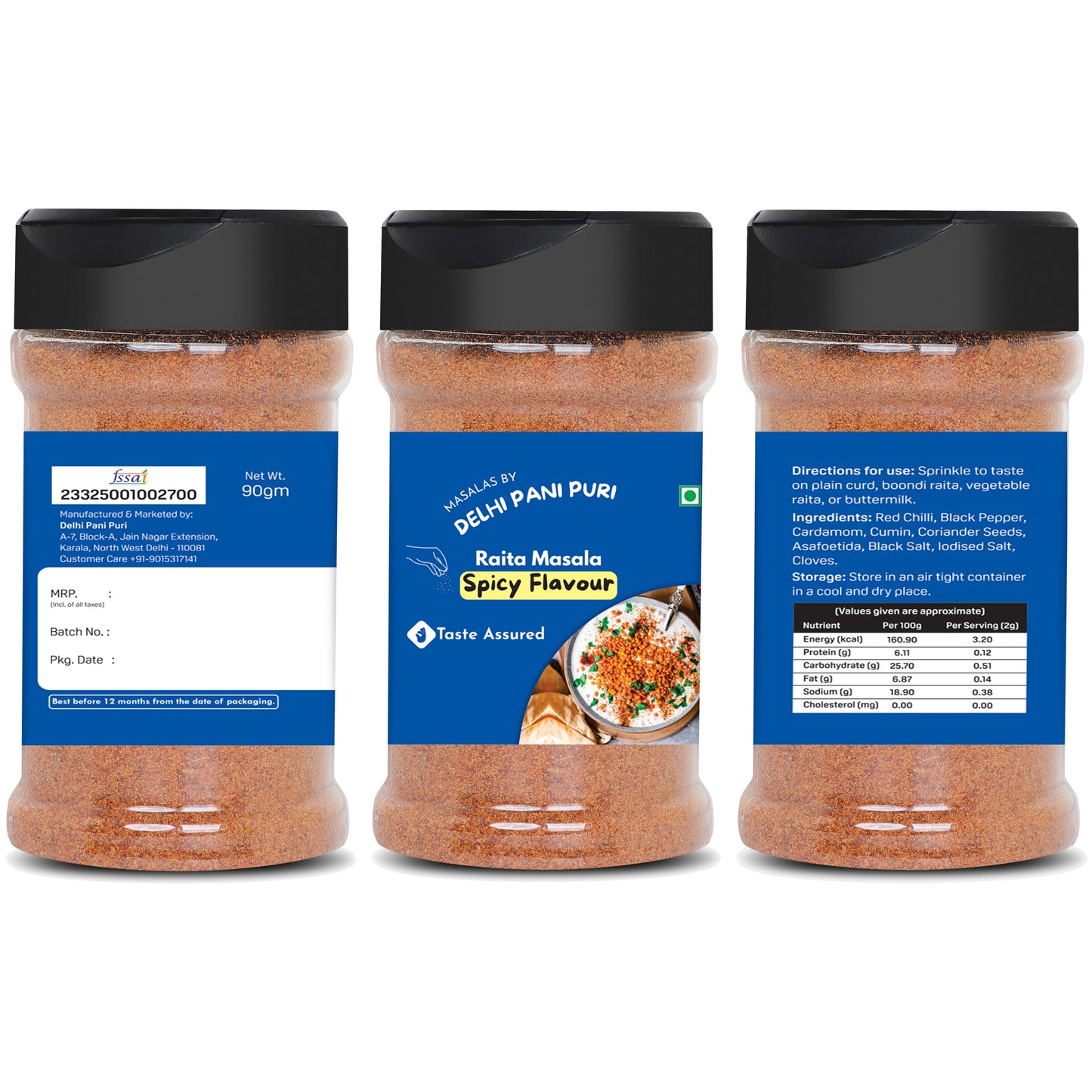 Raita Masala Combo of 3