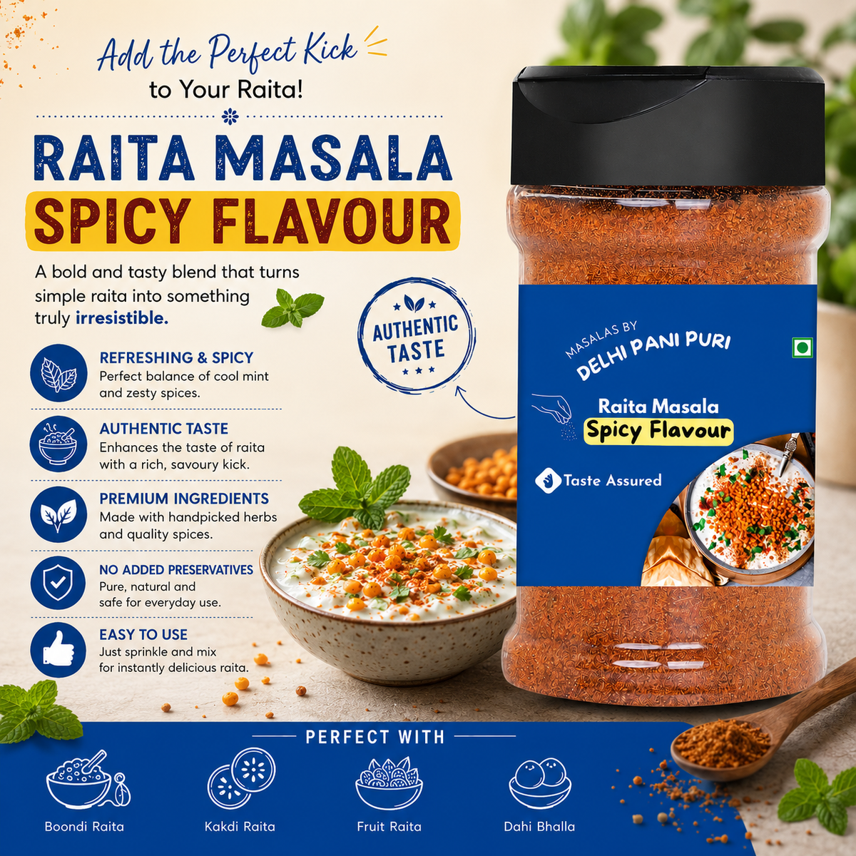RAITA MASALA COMBO, 270g