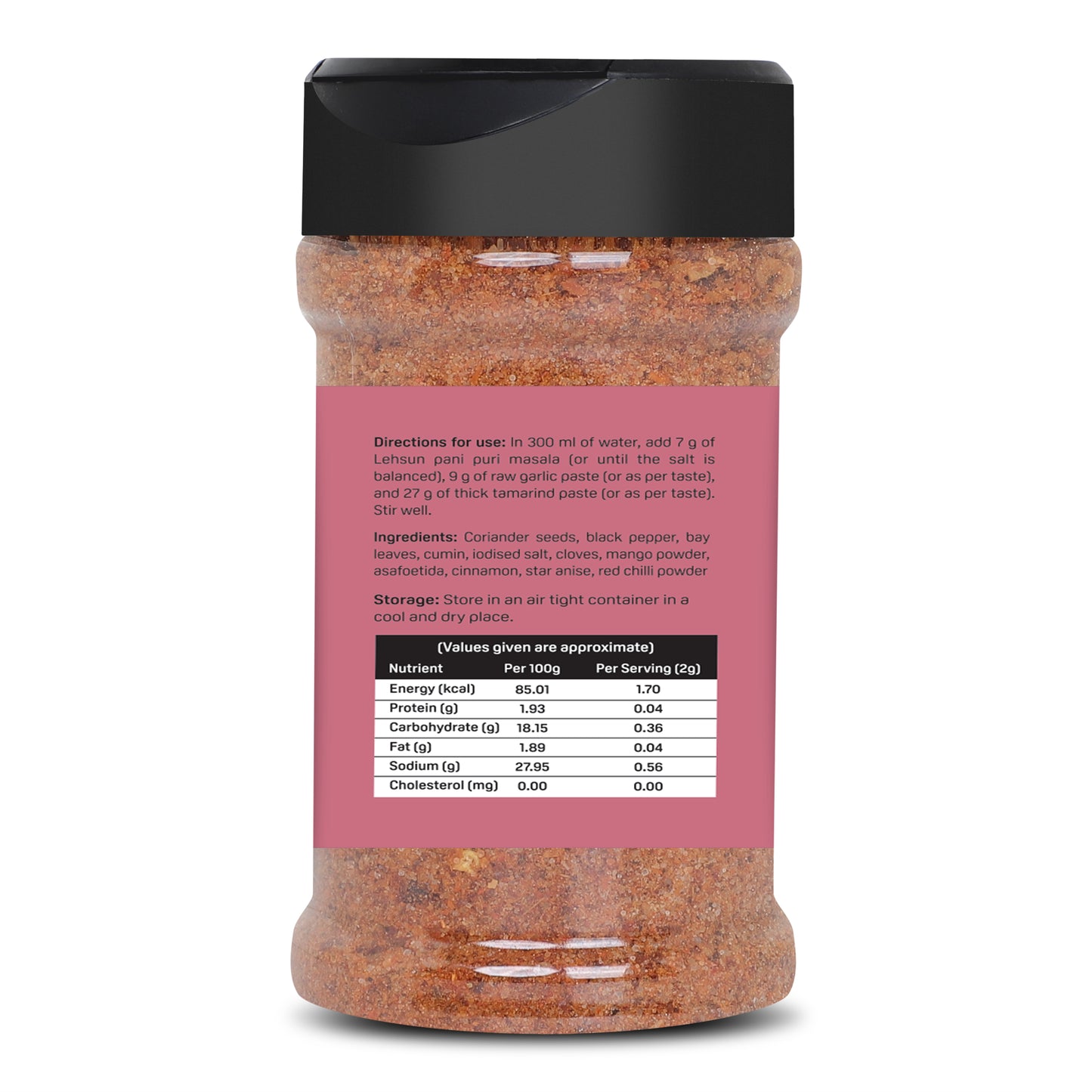 Lehsun Pani Puri Masala (Pack of 2), 200g