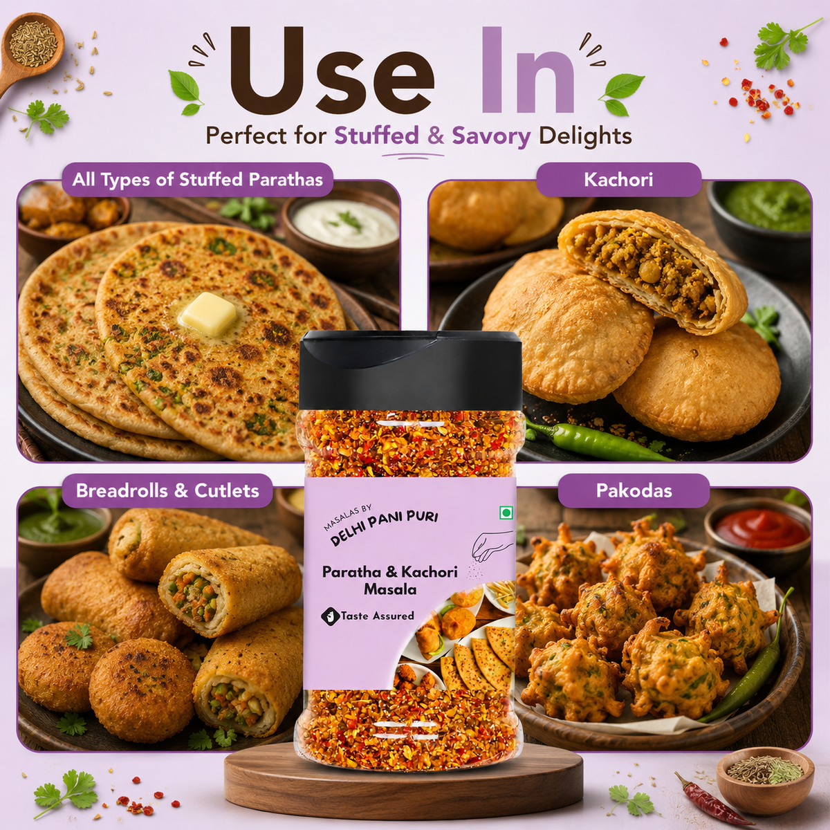 PARATHA & KACHORI MASALA