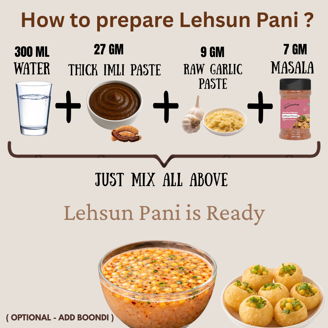 LEHSUN PANI PURI MASALA