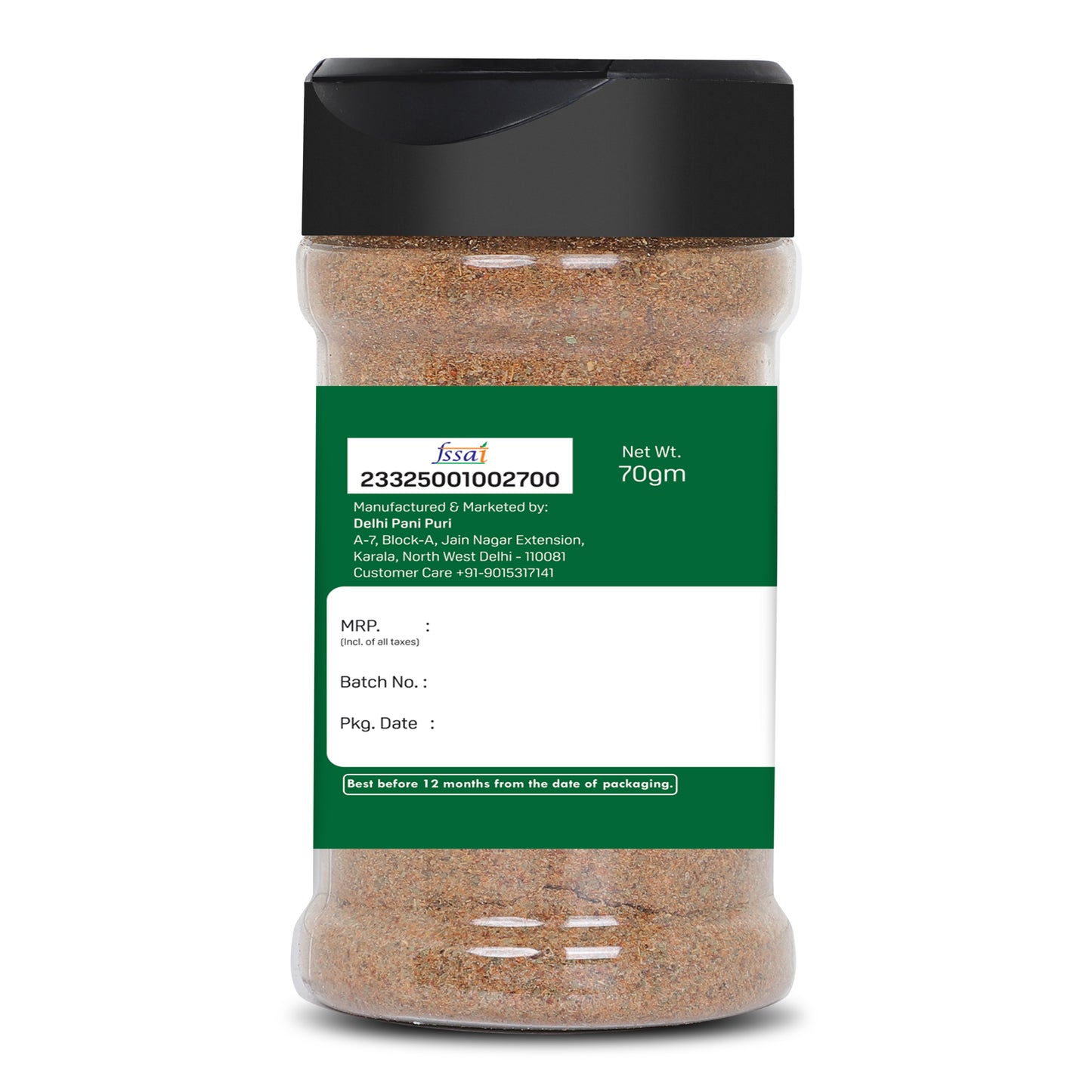 Desi Pudina Seasoning Masala (Pack of 2), 140g