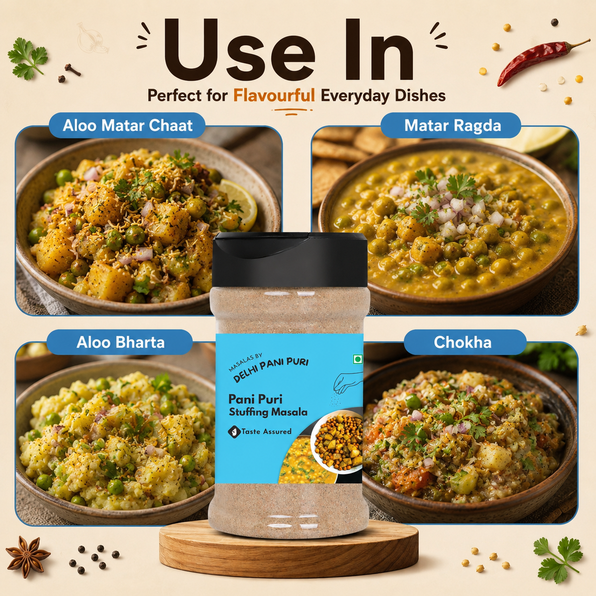 PANI PURI STUFFING MASALA