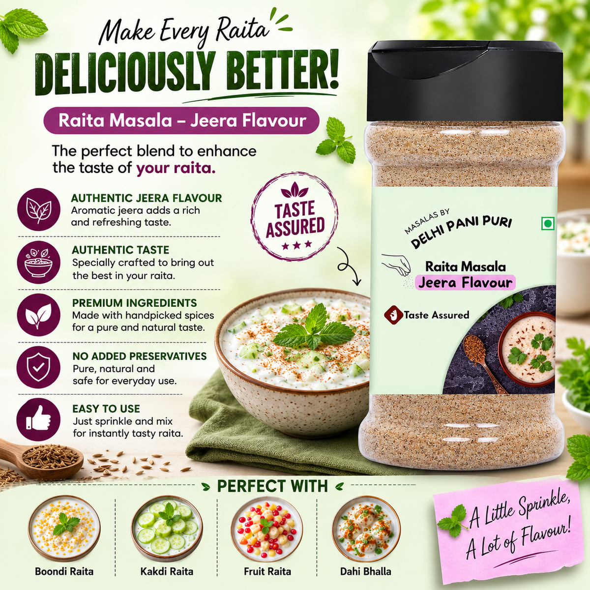 RAITA MASALA COMBO, 270g