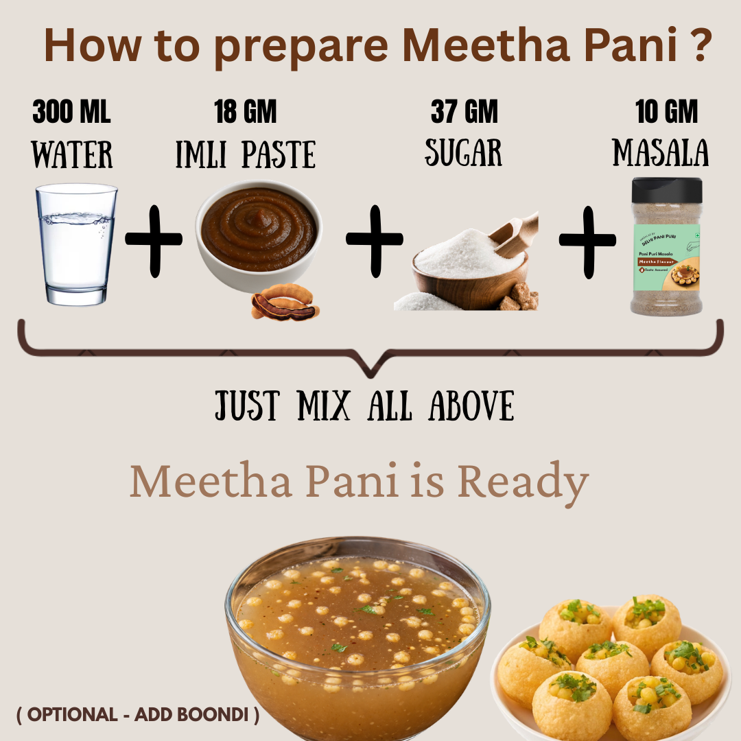 PANI PURI MASALA COMBO, 740g